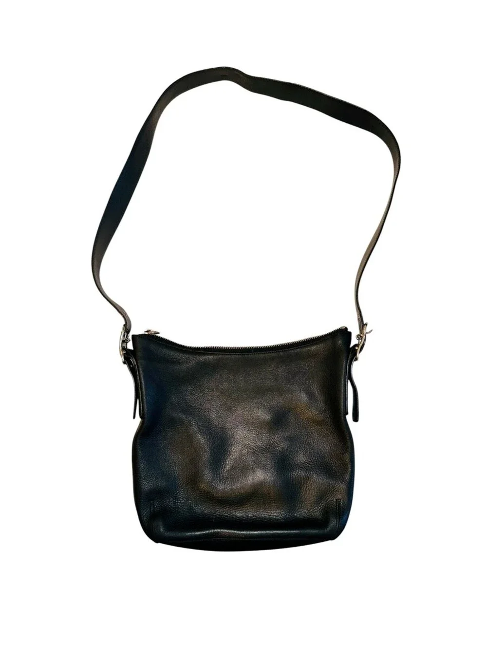 Coach Black Leather Legacy Slim Duffle